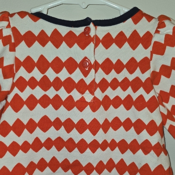 Gymboree Red and White Geometric Dress - Picture 5 of 6